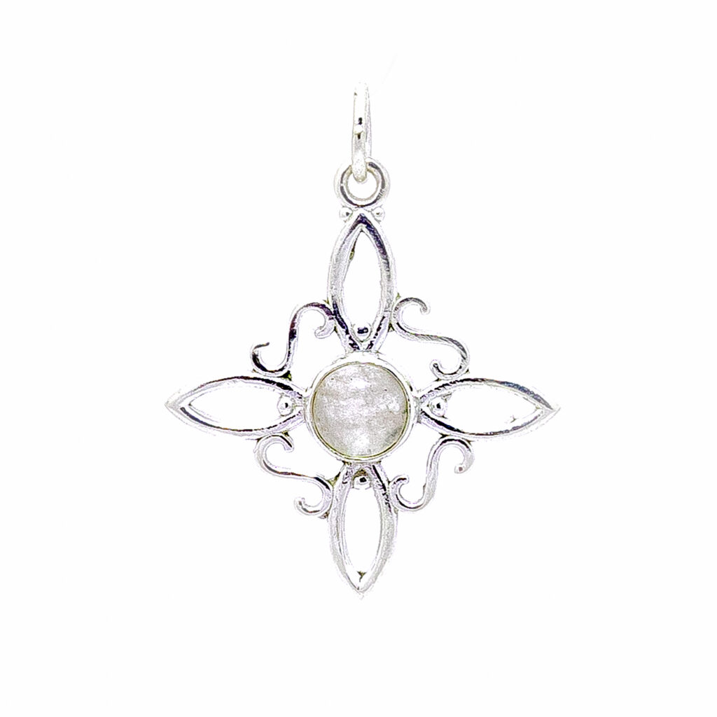 nudo de bruja activado con cuarzo maestro