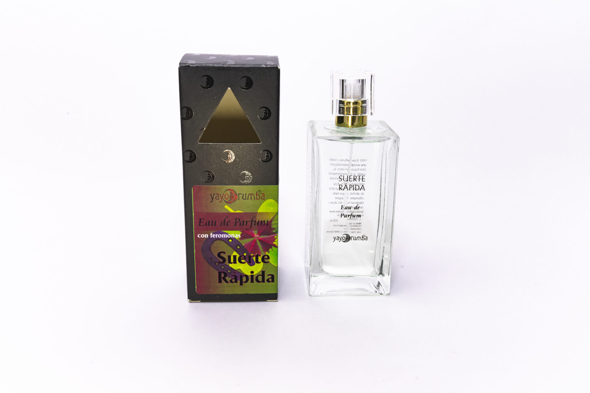 Perfume con feromonas suerte rápida