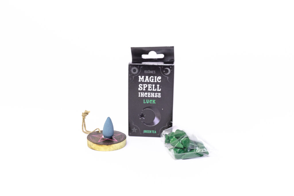 conos incienso ritual de suerte