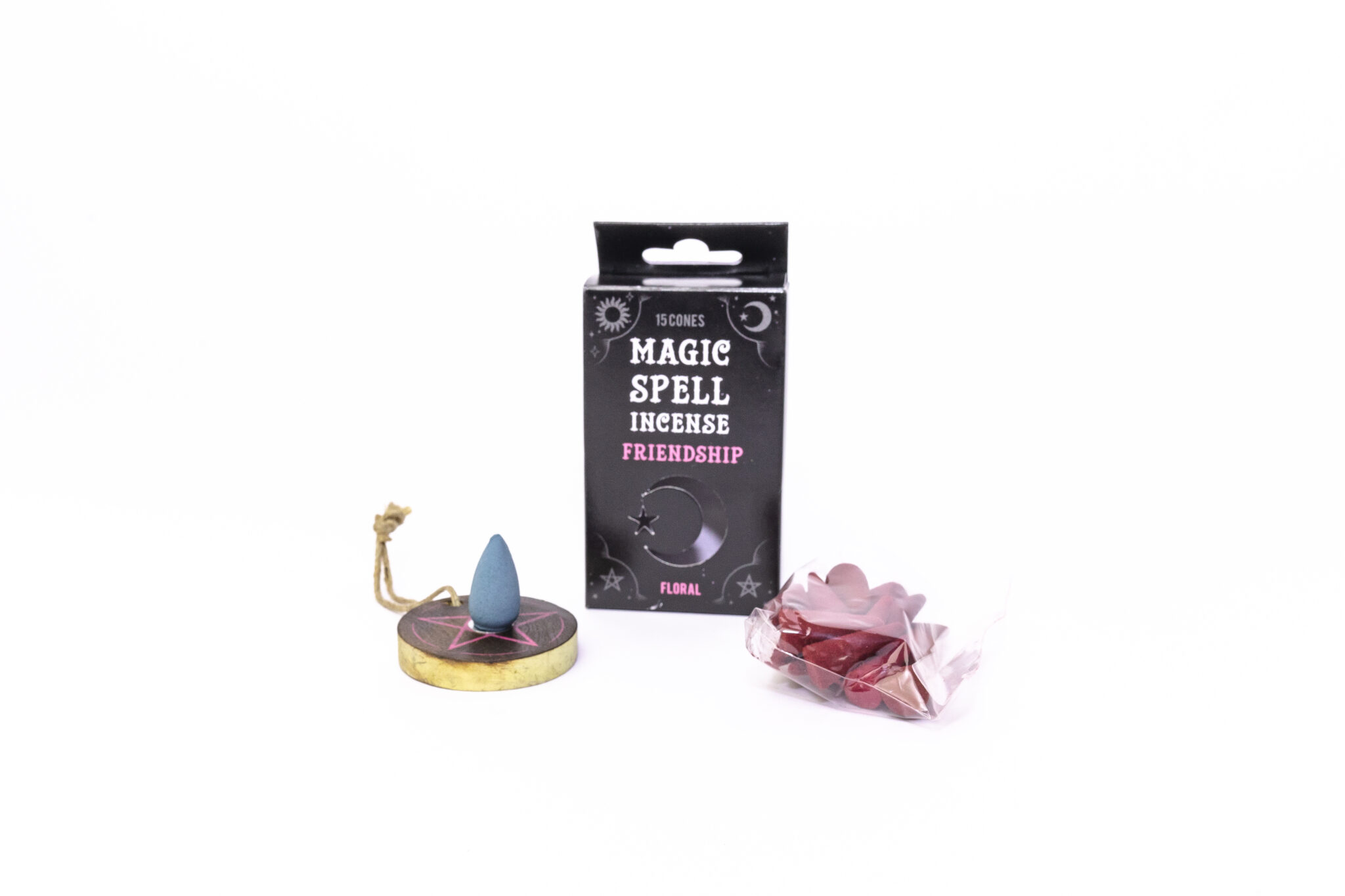conos incienso ritual de amistad