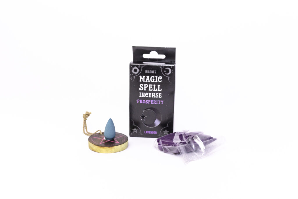 conos incienso ritual de prosperidad