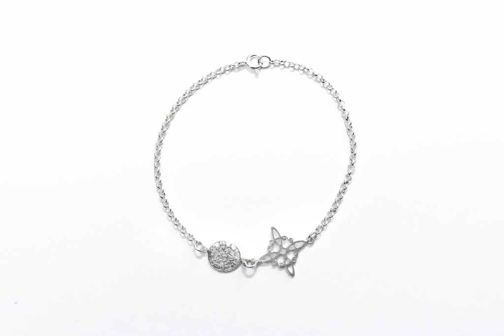 Pulsera doble protección dijes pequeños