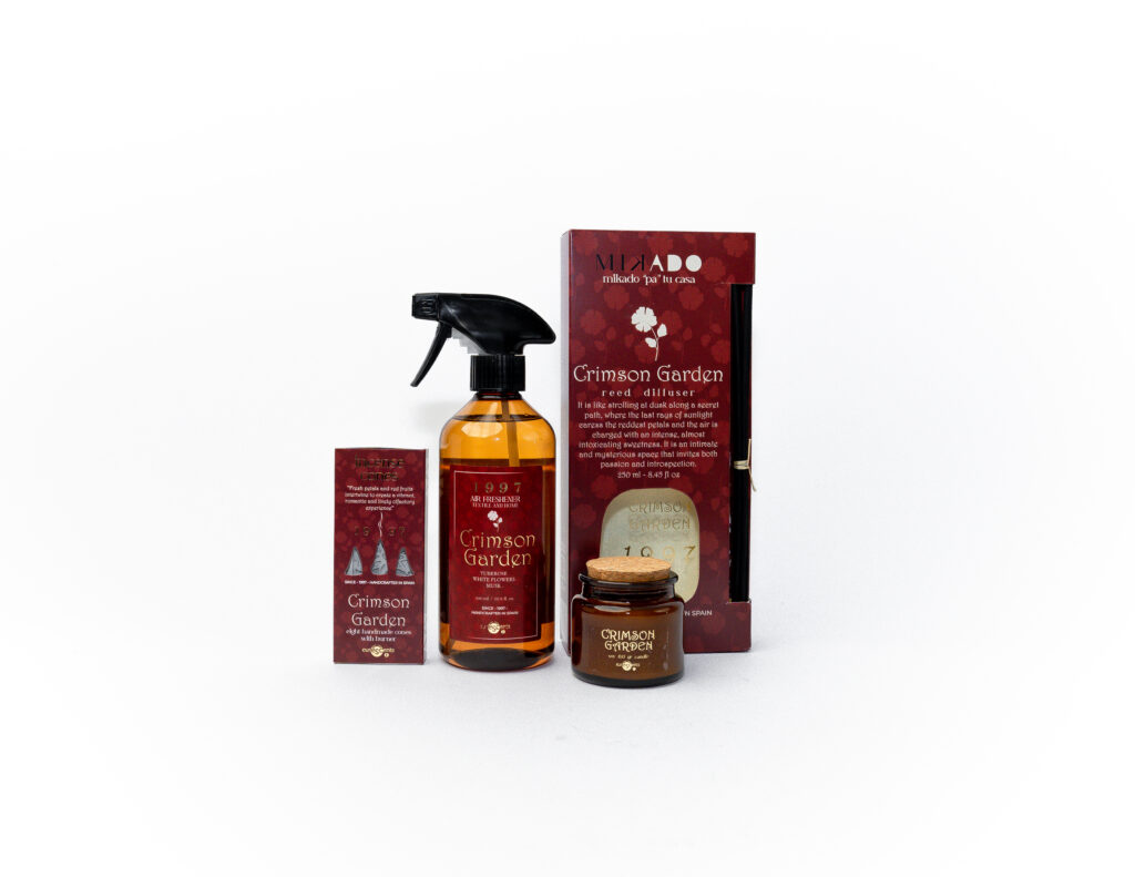 Jardín carmesí - amor y pasión